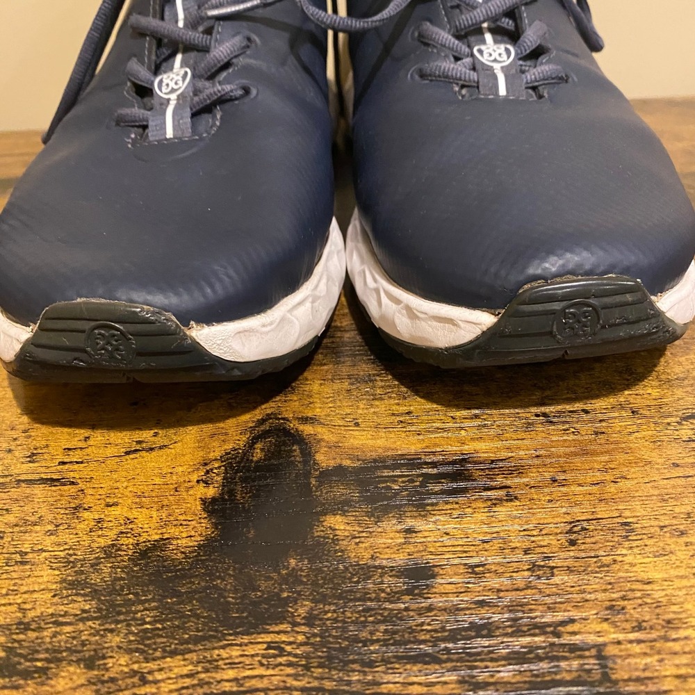 G/FORE MG4.1 Golf Shoes Mens Twilight Navy Blue Knit Spikeless Sneakers Size 13 - Picture 5 of 15
